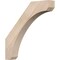 Ekena Millwork 3 1/2"W x 22"D x 22"H Legacy Smooth Knee Brace, Douglas Fir BRC04X22X22LEC00SDF - alternate 1